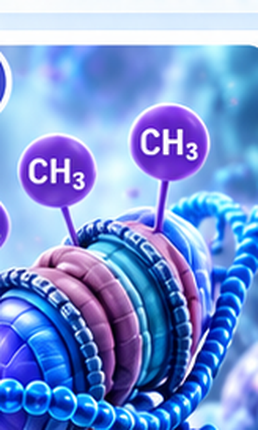 表觀遺傳改變 / Epigenetic Alterations 科學示意圖
